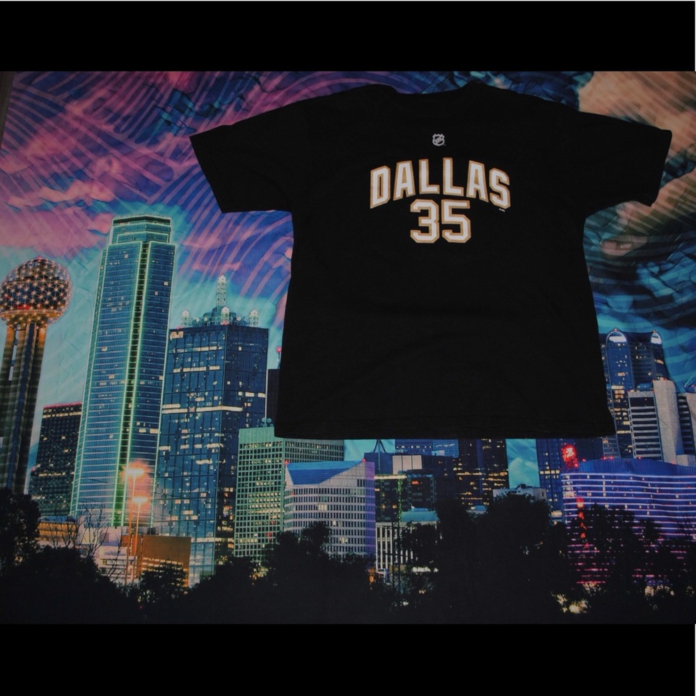 Dallas Stars Marty Turco Jersey T-shirt